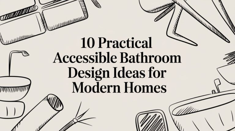 10 Practical Accessible Bathroom Design Ideas for Modern Homes