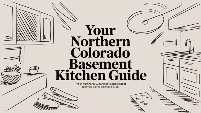 Your Northern Colorado Basement Kitchen Design Guide