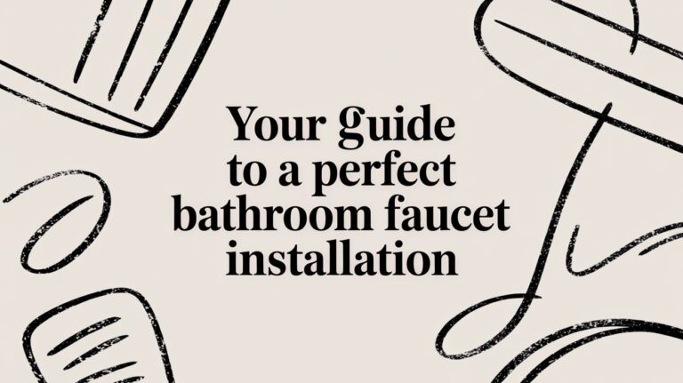 Your Guide to a Perfect Bathroom Faucet Installation