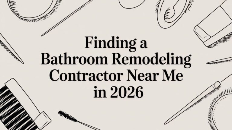 Finding a Bathroom Remodeling Contractor Near Me in 2026
