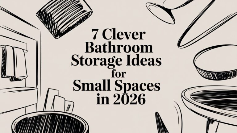 7 Clever Bathroom Storage Ideas for Small Spaces in 2026