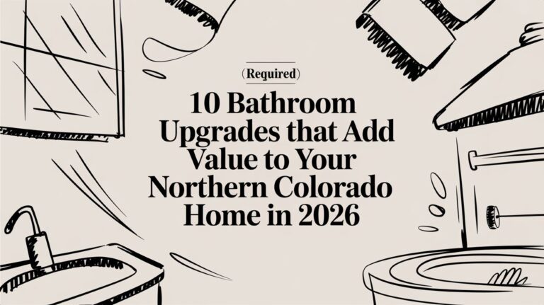 10 Bathroom Upgrades That Add Value to Your Northern Colorado Home in 2026