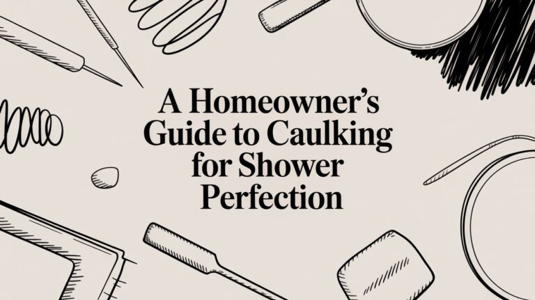 A Homeowner’s Guide to Caulking for Shower Perfection