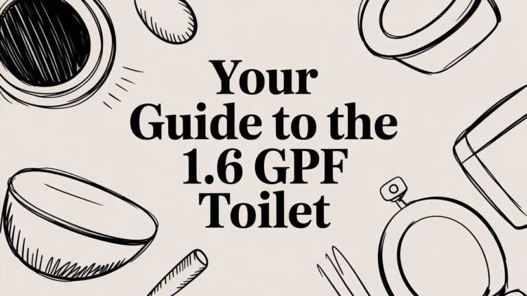 Your Guide to the 1.6 GPF Toilet
