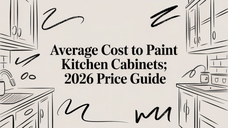 Average Cost to Paint Kitchen Cabinets: 2026 Price Guide