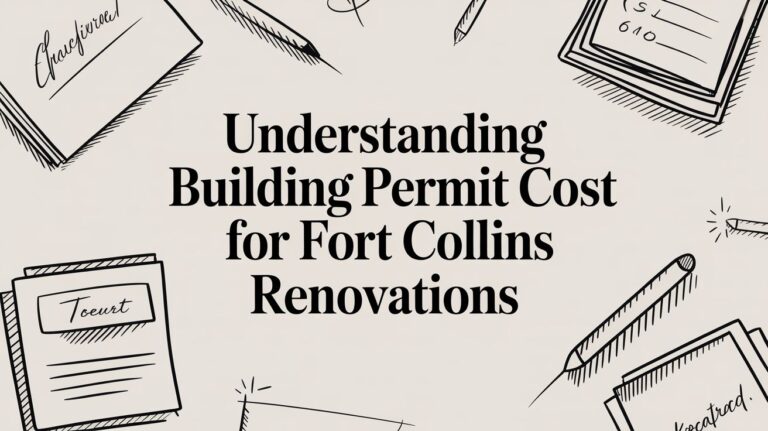 Understanding Building Permit Cost for Fort Collins Renovations