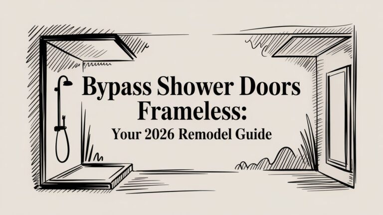 Bypass Shower Doors Frameless: Your 2026 Remodel Guide