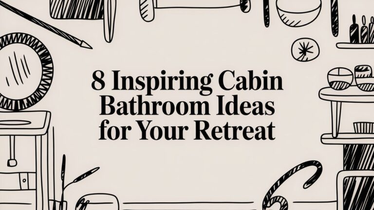 8 Inspiring Cabin Bathroom Ideas for Your Retreat