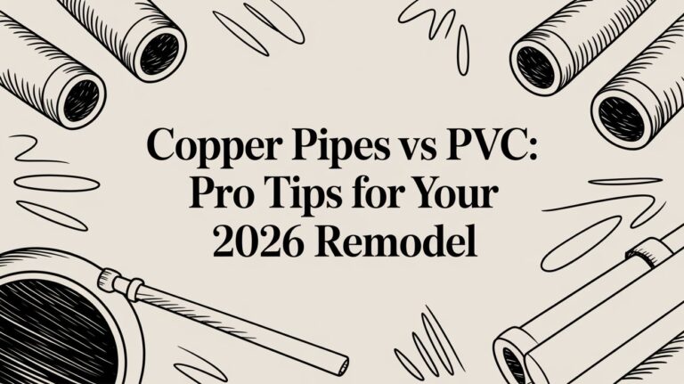 Copper Pipes vs PVC: Pro Tips for Your 2026 Remodel