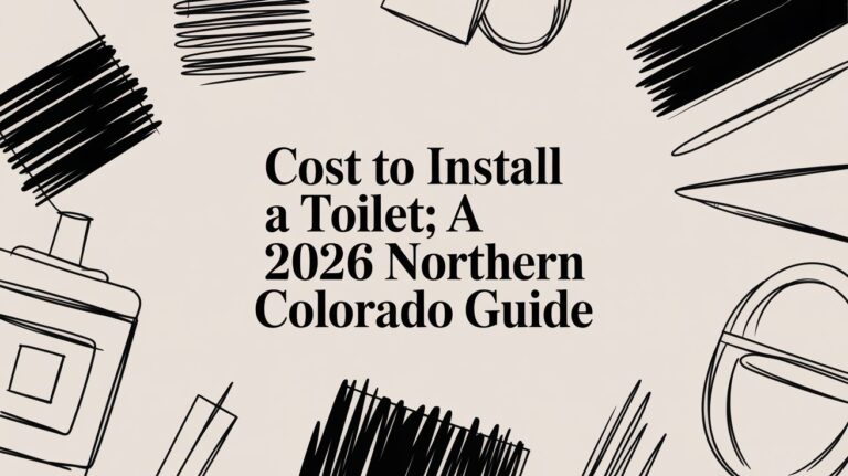 Cost to Install a Toilet: A 2026 Northern Colorado Guide