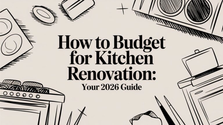 How to Budget for Kitchen Renovation: Your 2026 Guide