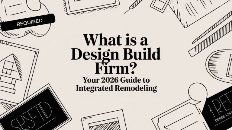 What Is A Design Build Firm? Your 2026 Guide to Integrated Remodeling
